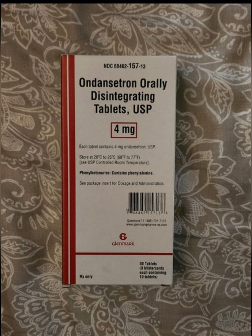 Ondansetron/Zofran ODT, 4mg